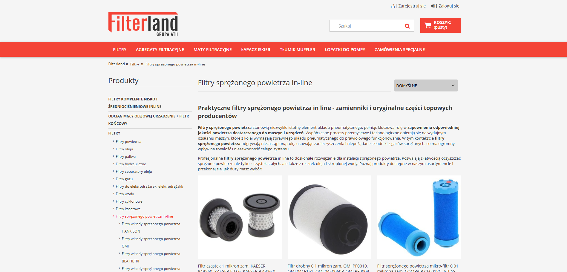 Energooszczędność w systemach pneumatycznych - rola filtrów sprężonego powietrza w redukcji strat energii