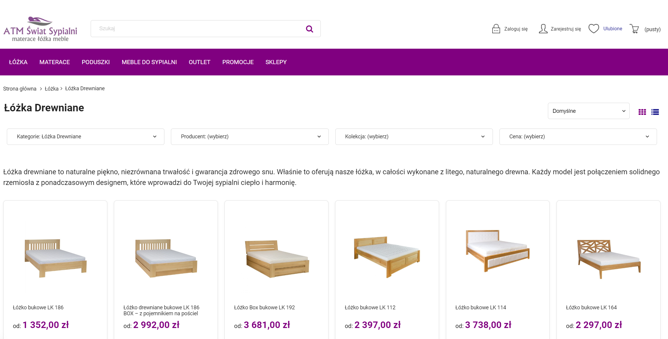 Łóżka drewniane - klasyka, która nie wychodzi z mody