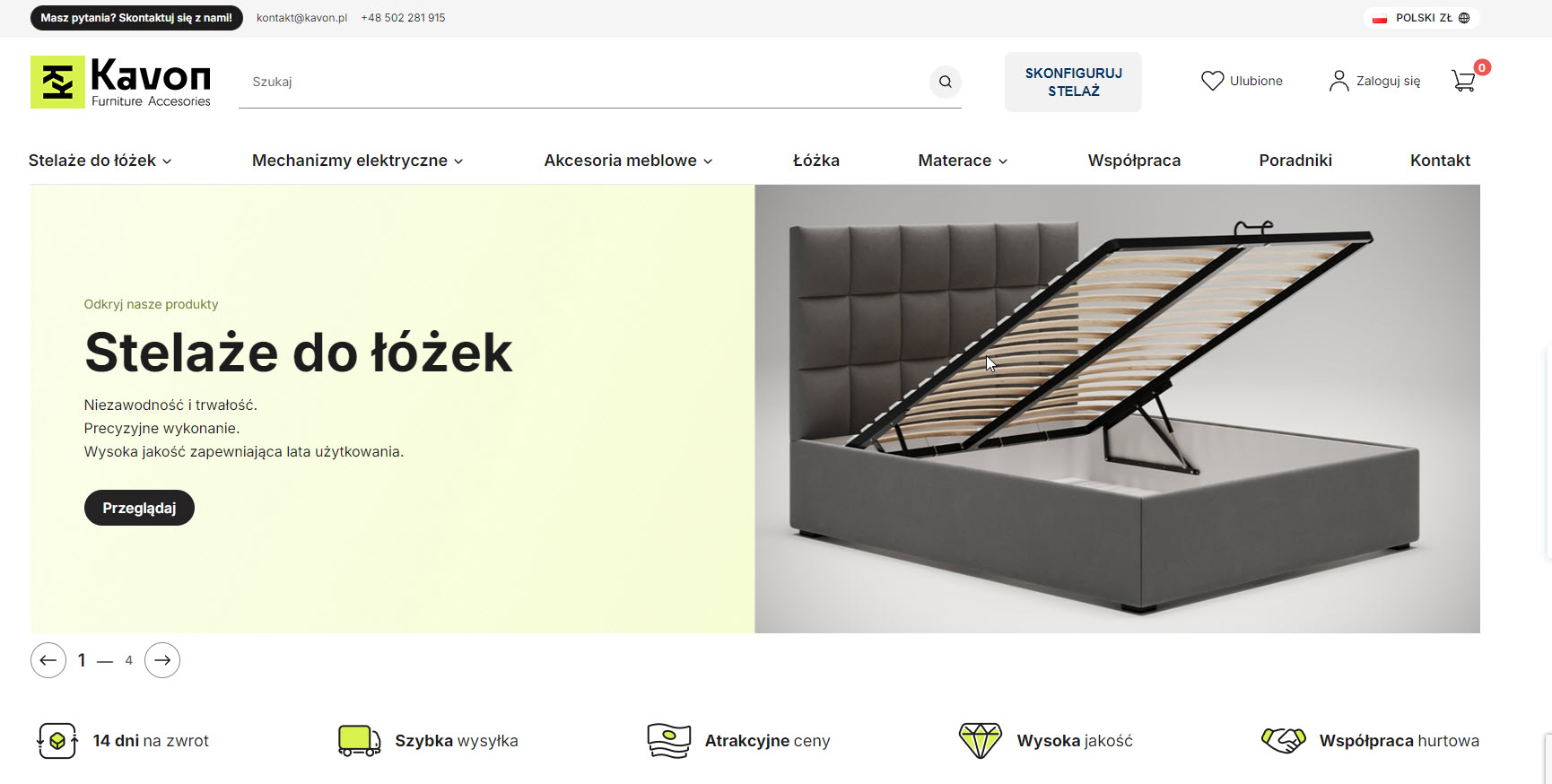 Stelaże pod materac - co oferują nowoczesne modele?